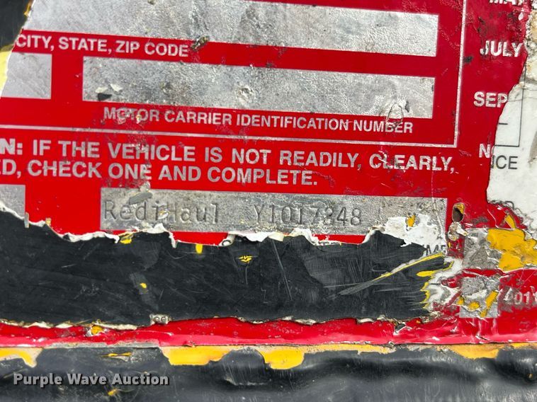 image for item LD9850 2000 Redihaul Y1017348  equipment trailer