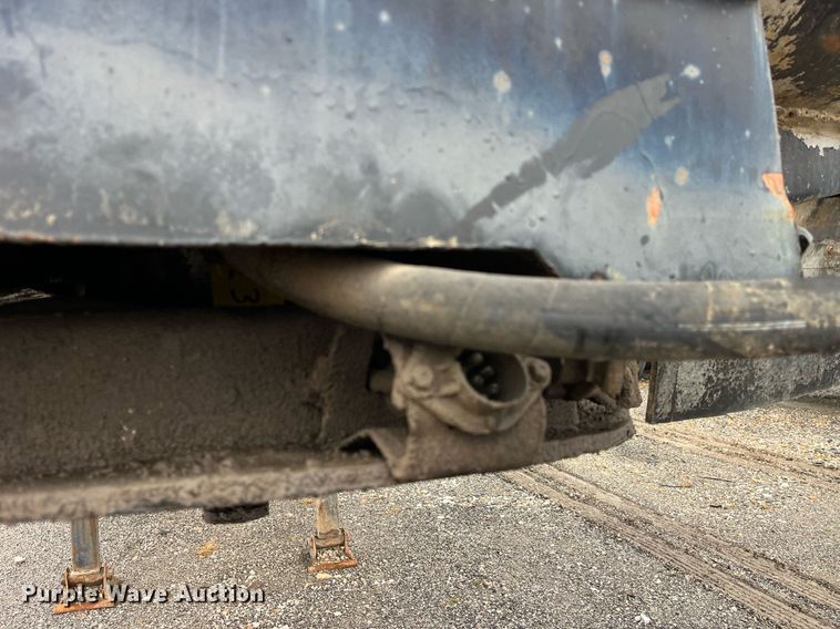 image for item LD9898 1997 Shop built  end dump trailer