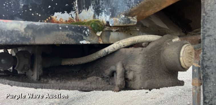 image for item LD9898 1997 Shop built  end dump trailer