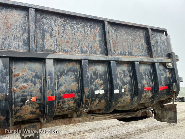 image for item LD9898 1997 Shop built  end dump trailer