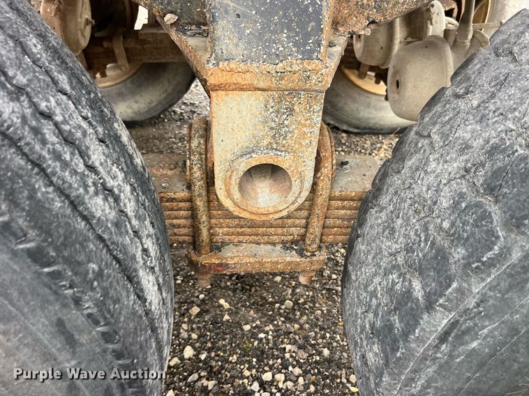 image for item LD9898 1997 Shop built  end dump trailer