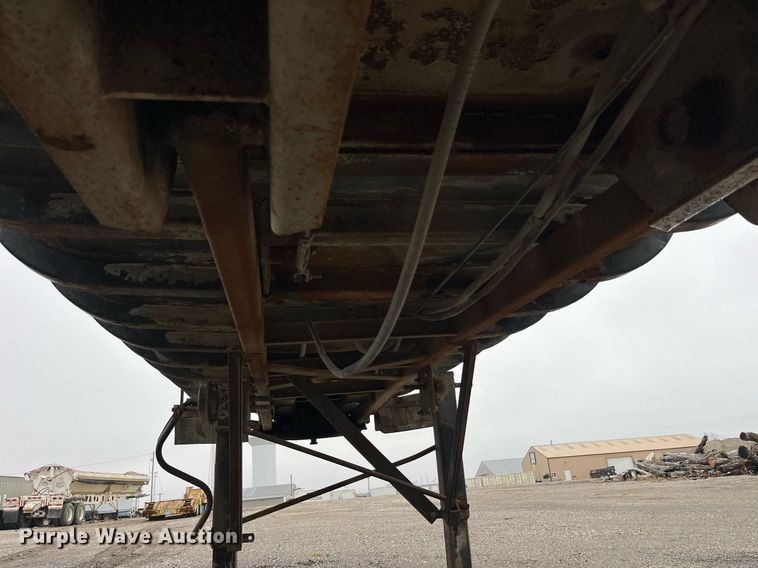 image for item LD9898 1997 Shop built  end dump trailer