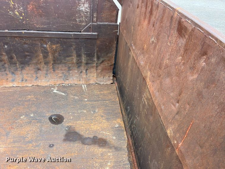 image for item LD9898 1997 Shop built  end dump trailer