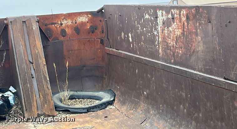 image for item LD9898 1997 Shop built  end dump trailer