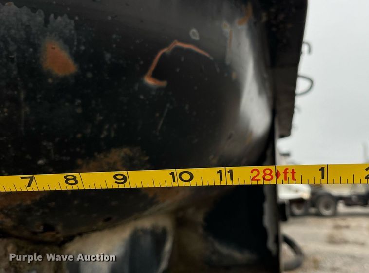 image for item LD9898 1997 Shop built  end dump trailer