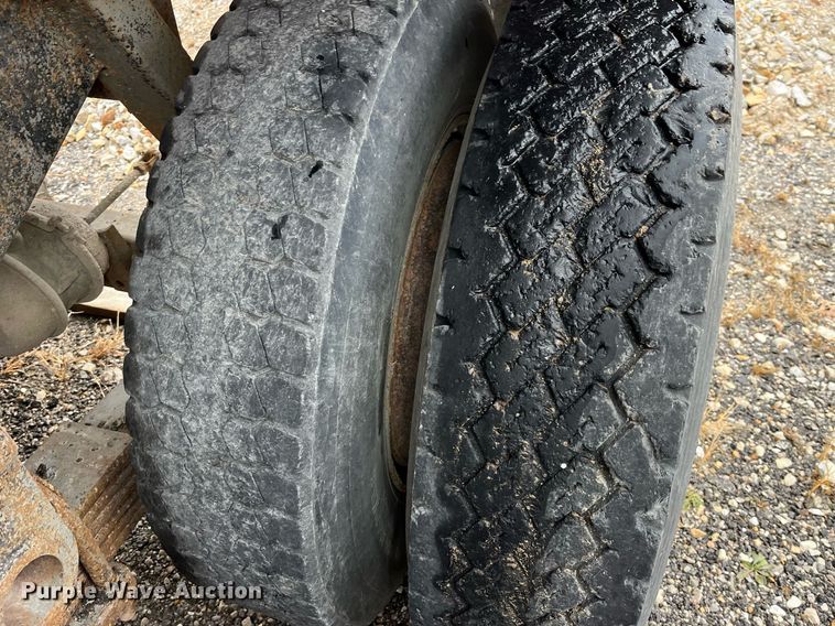 image for item LD9898 1997 Shop built  end dump trailer