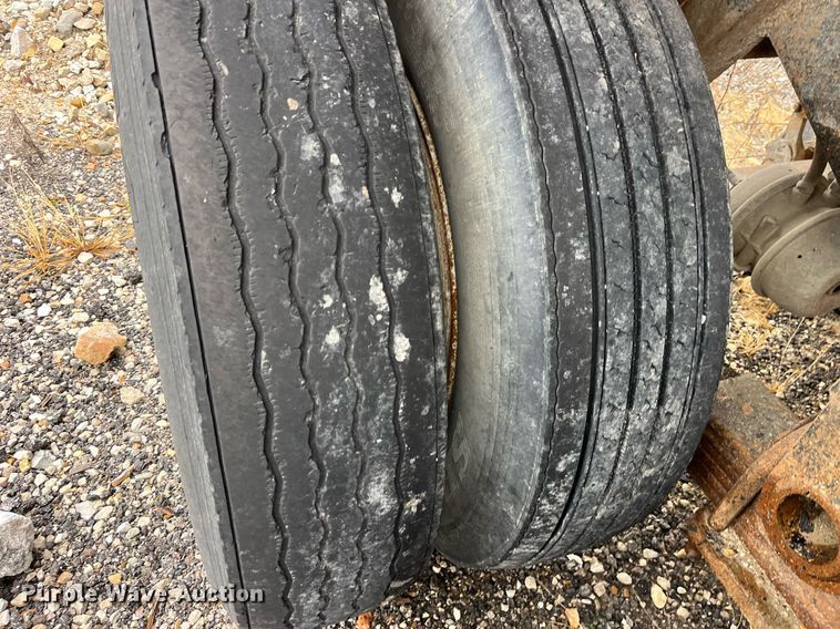 image for item LD9898 1997 Shop built  end dump trailer