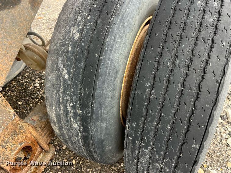 image for item LD9898 1997 Shop built  end dump trailer