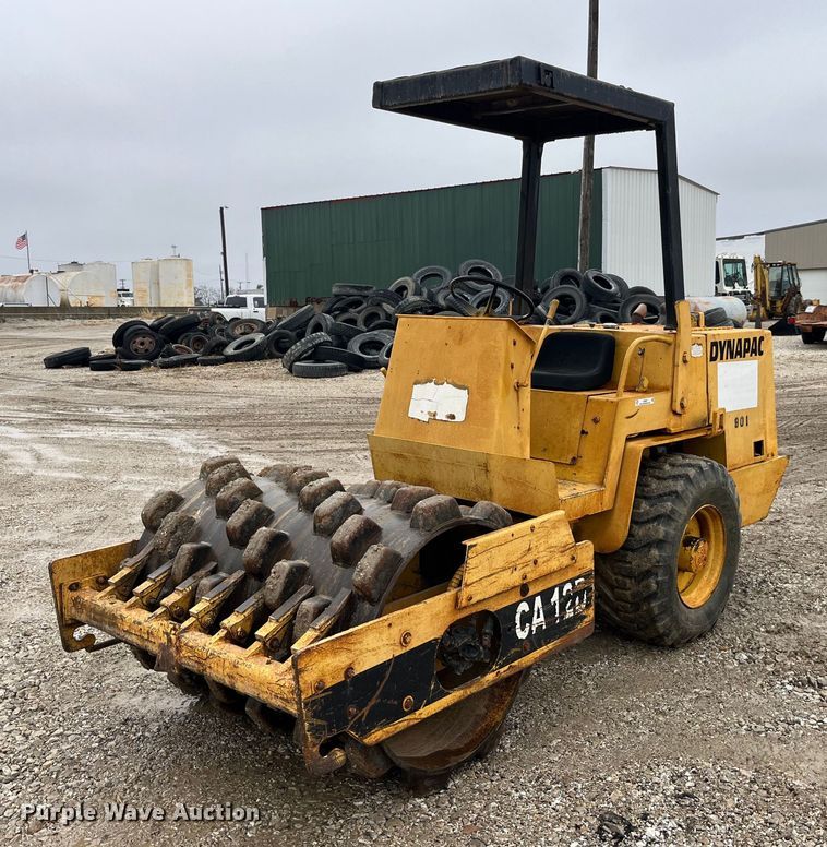 image for item LD9907 1985 Dynapac  single drum vibratory roller