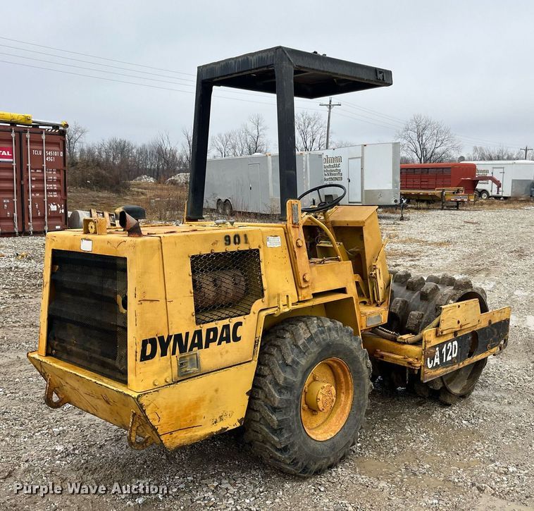 image for item LD9907 1985 Dynapac  single drum vibratory roller