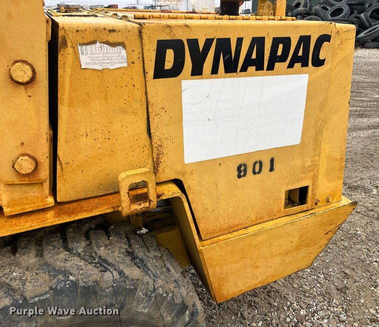 image for item LD9907 1985 Dynapac  single drum vibratory roller