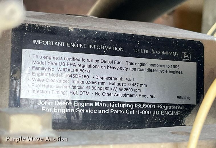 image for item LD9908 1998 Ingersoll Rand SD-40D  single drum vibratory roller