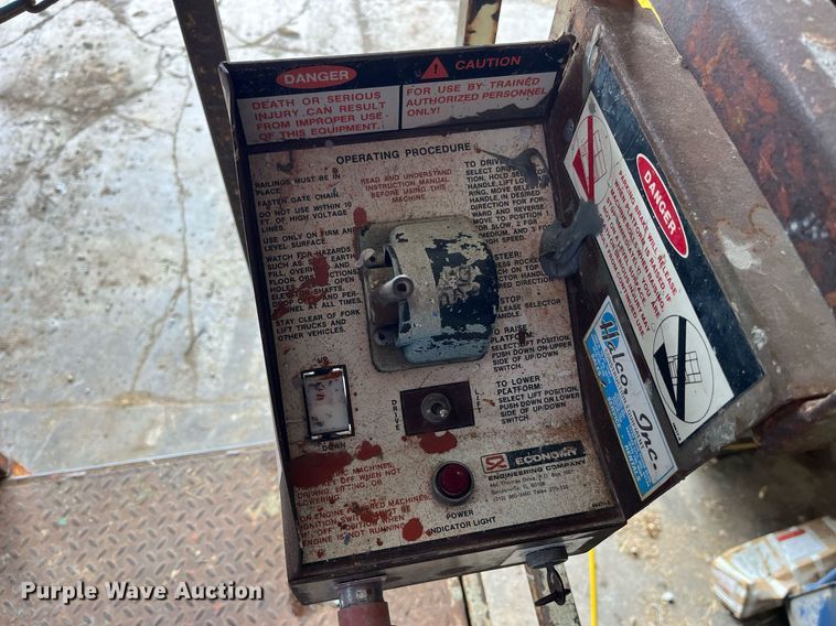 image for item LD9912 Economy SP-2544  scissor lift