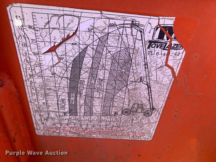 image for item LH9610 Tovel TL6-44-42  telehandler