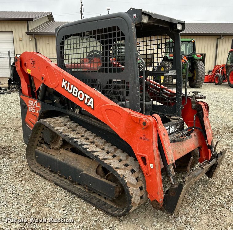 image for item LK9616 2019 Kubota  SVL65-2 tracked skid steer loader