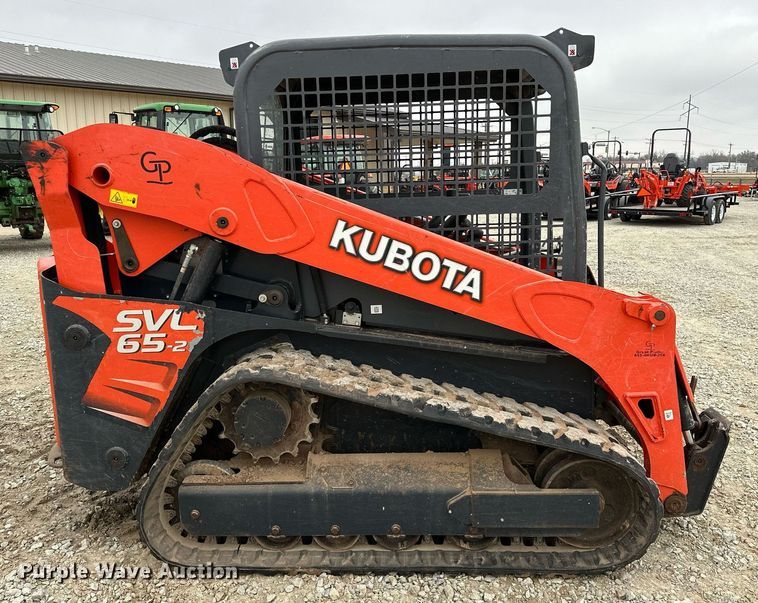 image for item LK9616 2019 Kubota  SVL65-2 tracked skid steer loader