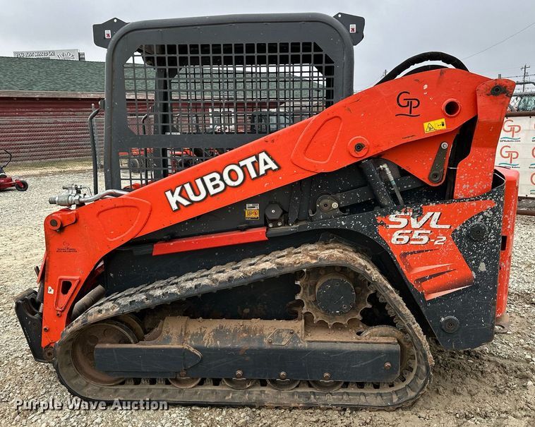 image for item LK9616 2019 Kubota  SVL65-2 tracked skid steer loader