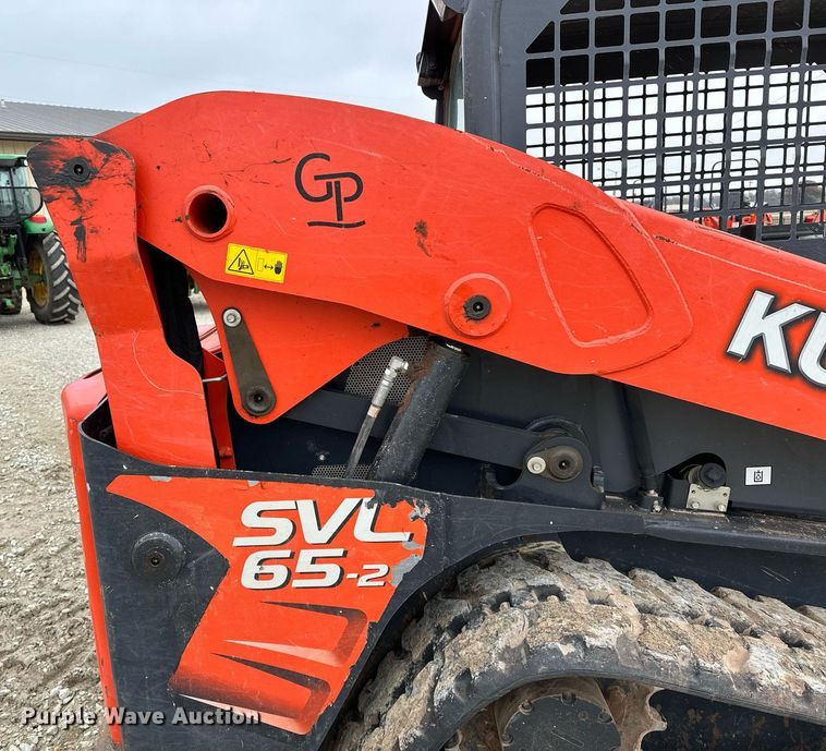 image for item LK9616 2019 Kubota  SVL65-2 tracked skid steer loader