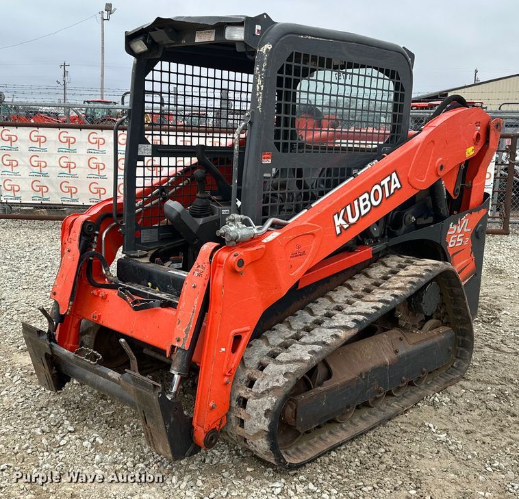 image for item LK9617 2019 Kubota SVL65-2  tracked skid steer loader