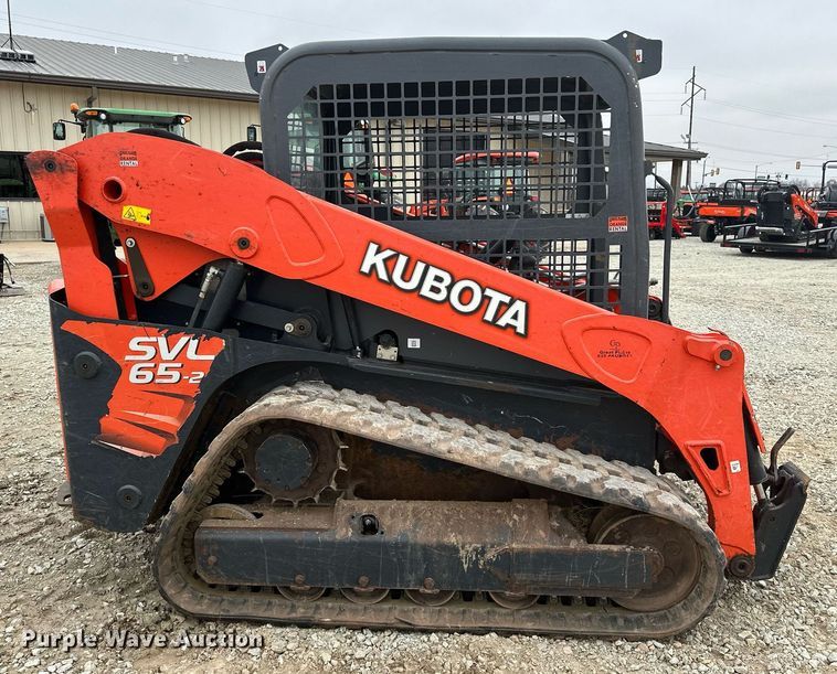 image for item LK9617 2019 Kubota SVL65-2  tracked skid steer loader