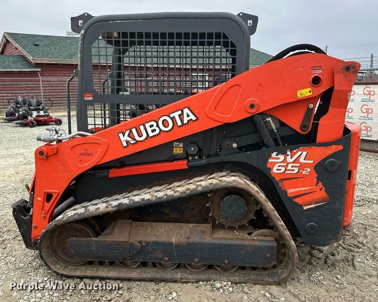 image for item LK9617 2019 Kubota SVL65-2  tracked skid steer loader