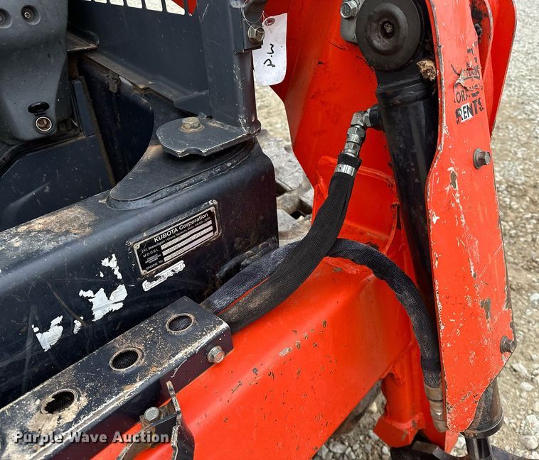 image for item LK9617 2019 Kubota SVL65-2  tracked skid steer loader