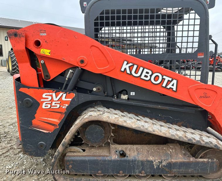 image for item LK9617 2019 Kubota SVL65-2  tracked skid steer loader