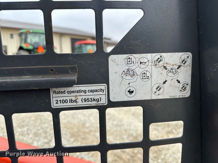 image for item LK9617 2019 Kubota SVL65-2  tracked skid steer loader