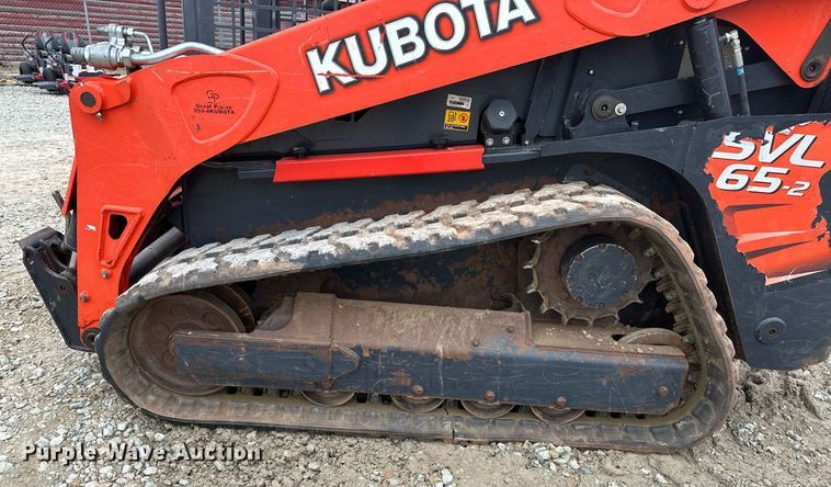 image for item LK9617 2019 Kubota SVL65-2  tracked skid steer loader