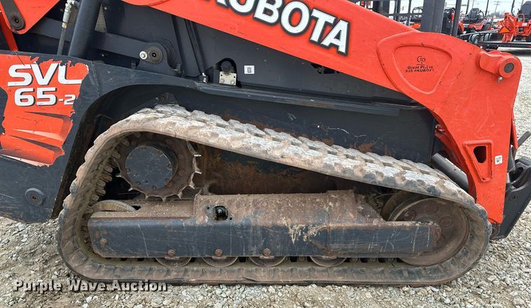 image for item LK9617 2019 Kubota SVL65-2  tracked skid steer loader