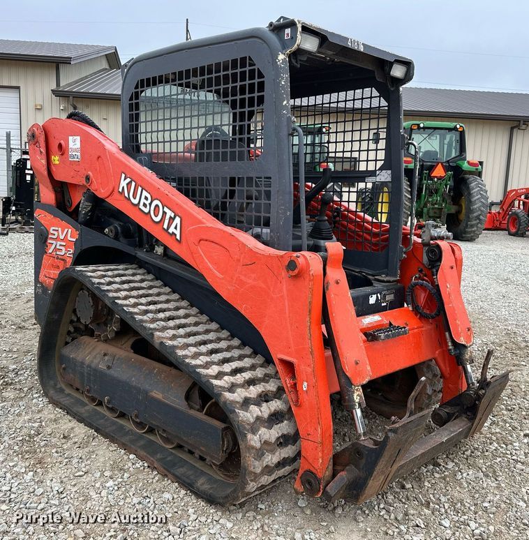 image for item LK9618 2019 Kubota SVL75-2  tracked skid steer loader