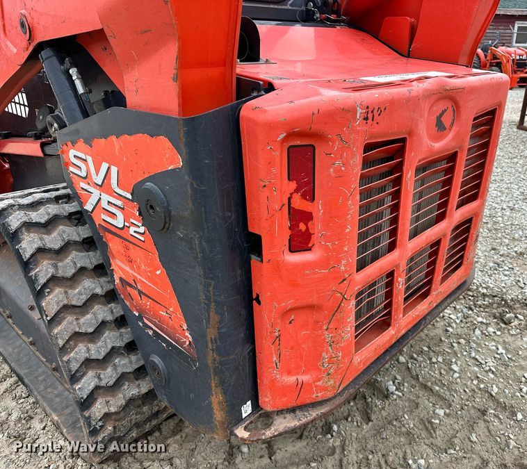 image for item LK9618 2019 Kubota SVL75-2  tracked skid steer loader