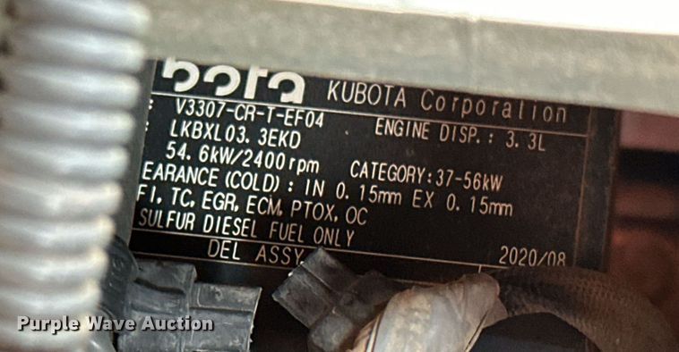 image for item LK9618 2019 Kubota SVL75-2  tracked skid steer loader