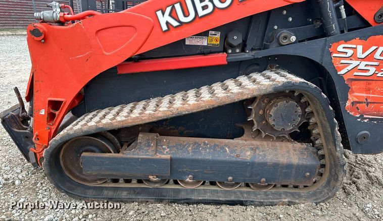 image for item LK9618 2019 Kubota SVL75-2  tracked skid steer loader