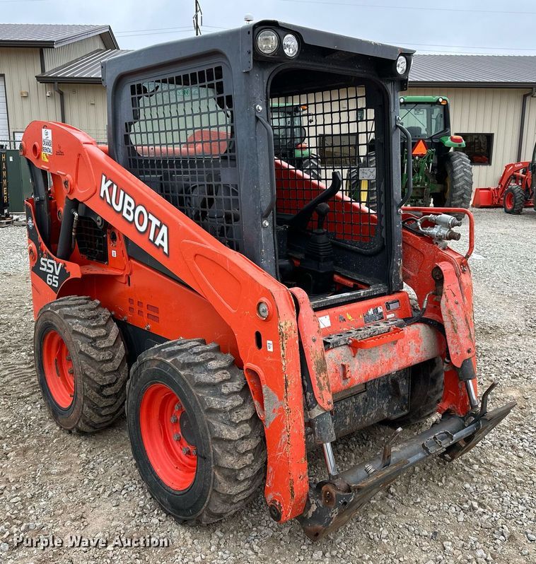 image for item LK9619 2017 Kubota SSV65  skid steer loader
