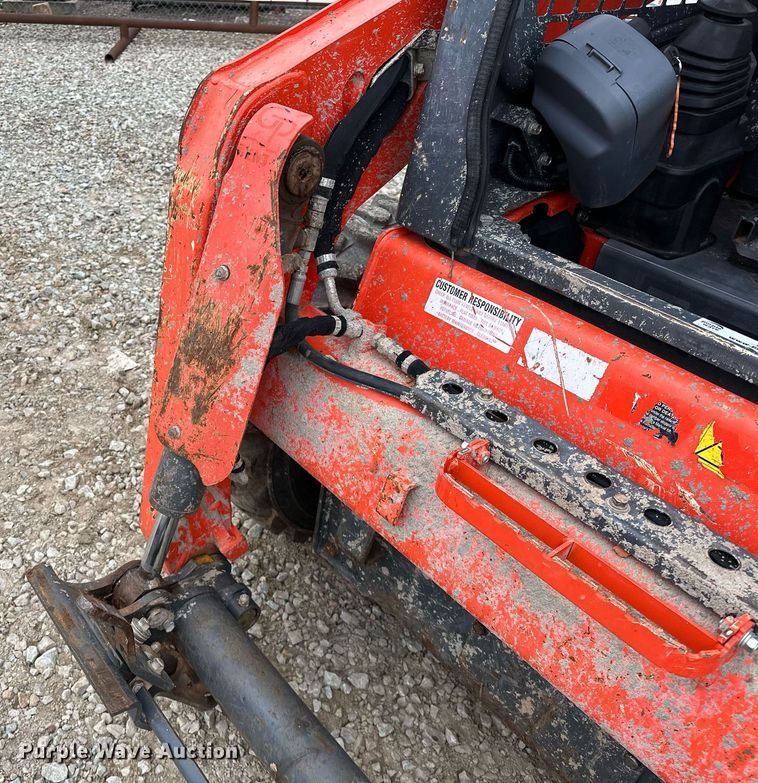 image for item LK9619 2017 Kubota SSV65  skid steer loader