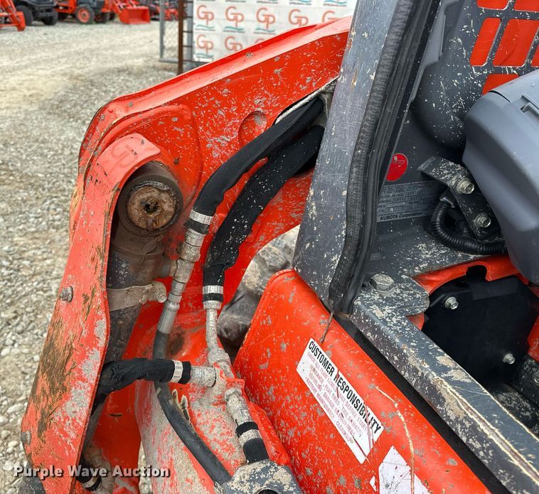 image for item LK9619 2017 Kubota SSV65  skid steer loader