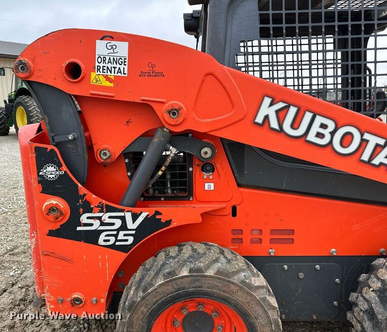 image for item LK9619 2017 Kubota SSV65  skid steer loader