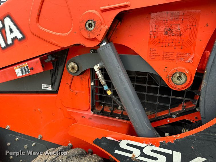 image for item LK9619 2017 Kubota SSV65  skid steer loader