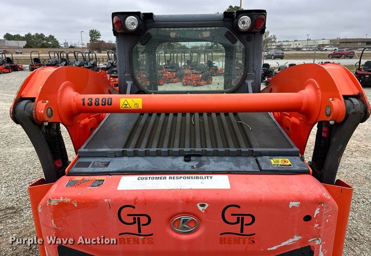 image for item LK9619 2017 Kubota SSV65  skid steer loader