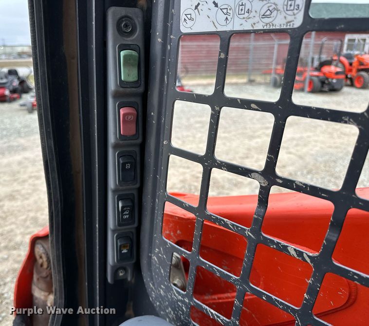 image for item LK9619 2017 Kubota SSV65  skid steer loader