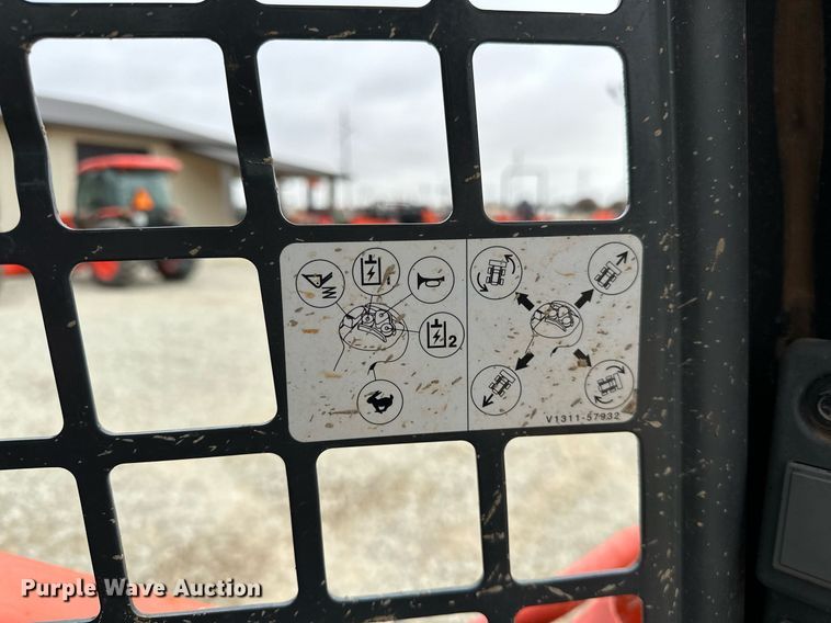 image for item LK9619 2017 Kubota SSV65  skid steer loader