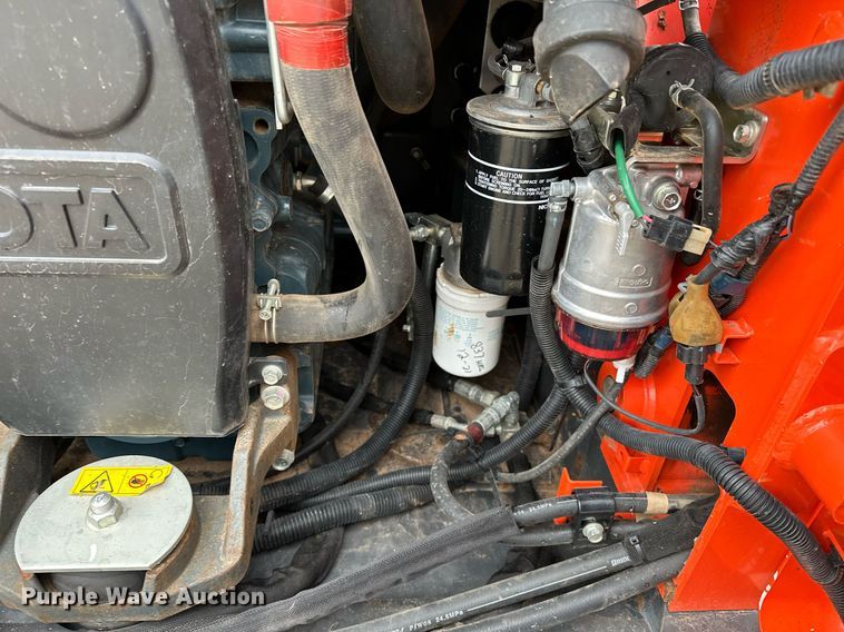 image for item LK9619 2017 Kubota SSV65  skid steer loader