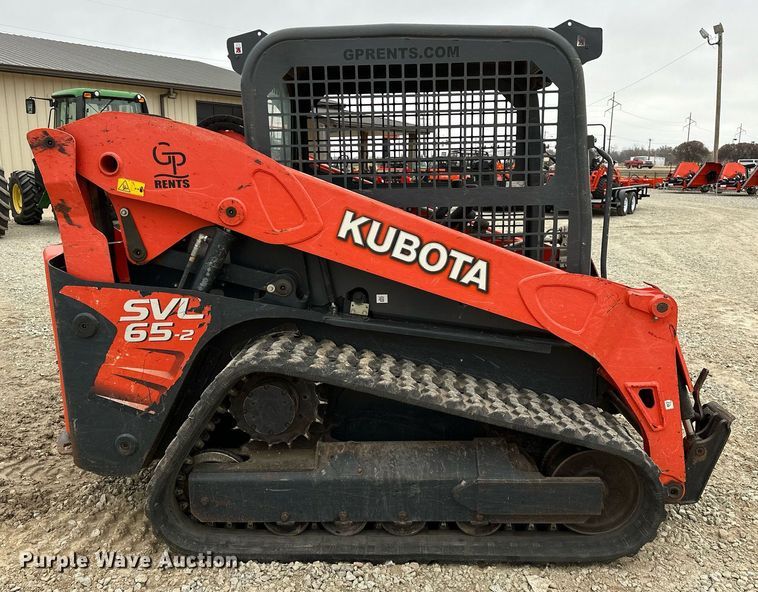image for item LK9620 2019 Kubota SVL65-2  tracked skid steer loader