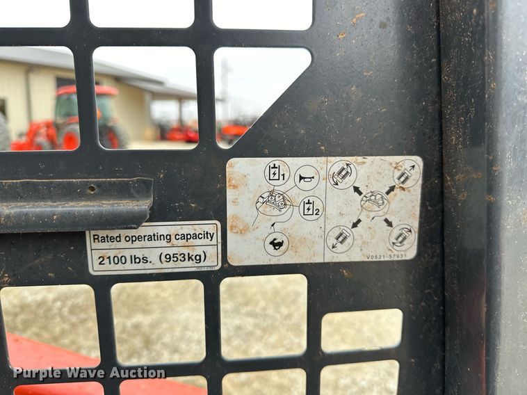 image for item LK9620 2019 Kubota SVL65-2  tracked skid steer loader