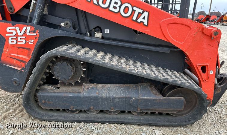 image for item LK9620 2019 Kubota SVL65-2  tracked skid steer loader