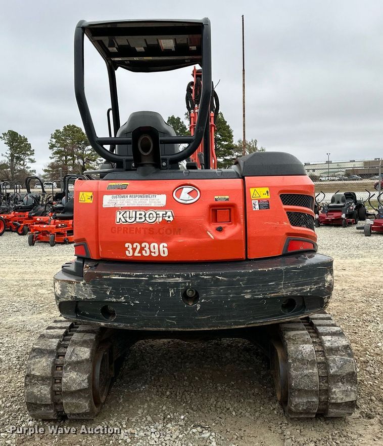 image for item LK9621 2020 Kubota KX057-4  mini excavator