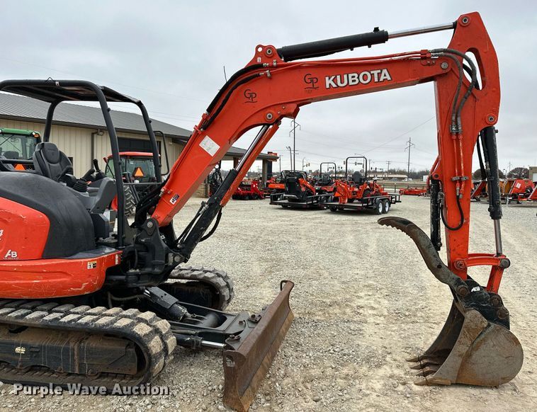 image for item LK9621 2020 Kubota KX057-4  mini excavator