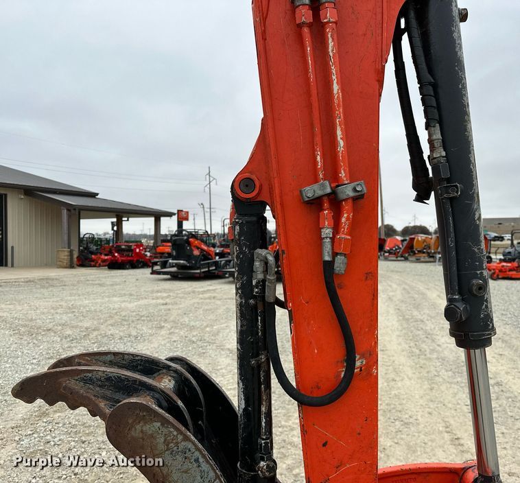 image for item LK9621 2020 Kubota KX057-4  mini excavator