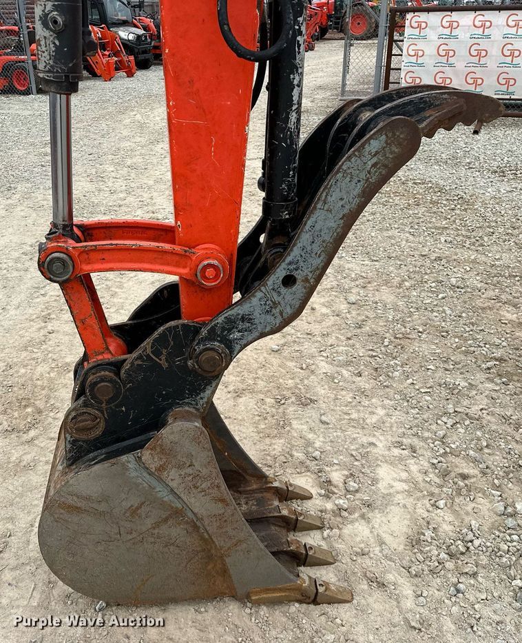 image for item LK9621 2020 Kubota KX057-4  mini excavator